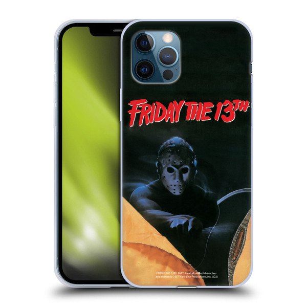 Friday the 13th Part III Key Art Poster 2 Soft Gel Case for Apple iPhone 12 / iPhone 12 Pro