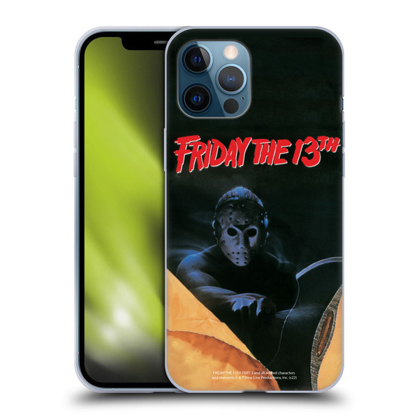 Friday the 13th Part III Key Art Poster 2 Soft Gel Case for Apple iPhone 12 Pro Max