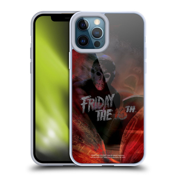 Friday the 13th Part III Key Art Poster Soft Gel Case for Apple iPhone 12 Pro Max