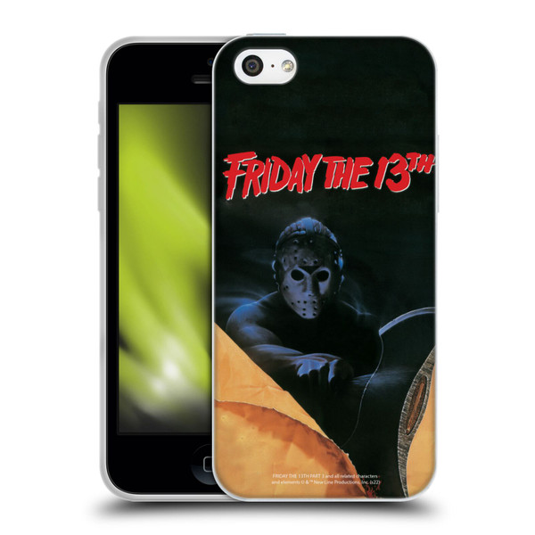 Friday the 13th Part III Key Art Poster 2 Soft Gel Case for Apple iPhone 5c