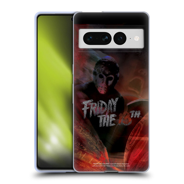 Friday the 13th Part III Key Art Poster Soft Gel Case for Google Pixel 7 Pro