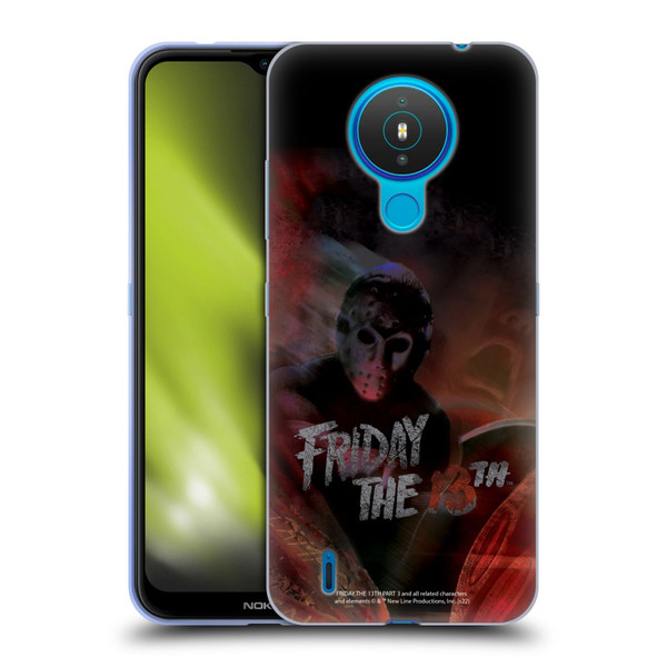 Friday the 13th Part III Key Art Poster Soft Gel Case for Nokia 1.4