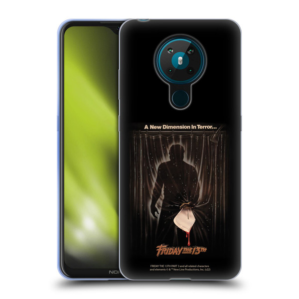 Friday the 13th Part III Key Art Poster 3 Soft Gel Case for Nokia 5.3