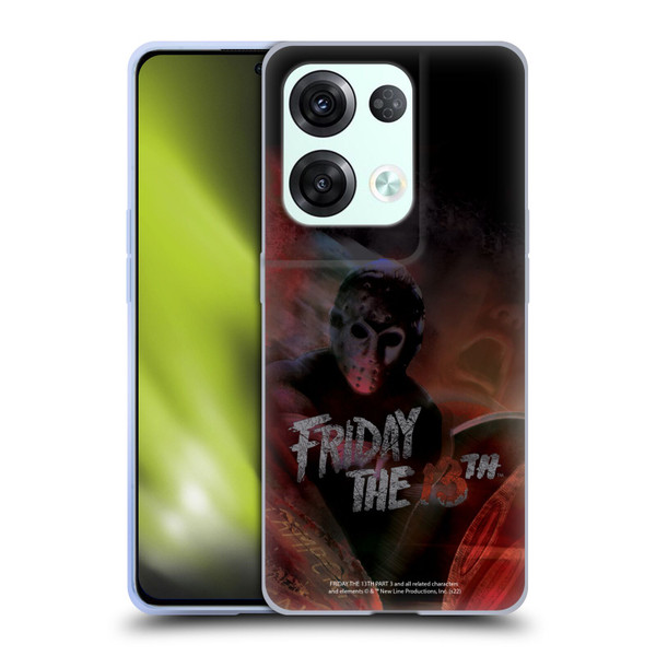 Friday the 13th Part III Key Art Poster Soft Gel Case for OPPO Reno8 Pro