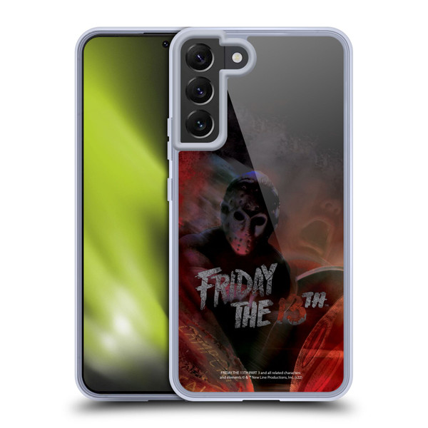 Friday the 13th Part III Key Art Poster Soft Gel Case for Samsung Galaxy S22+ 5G