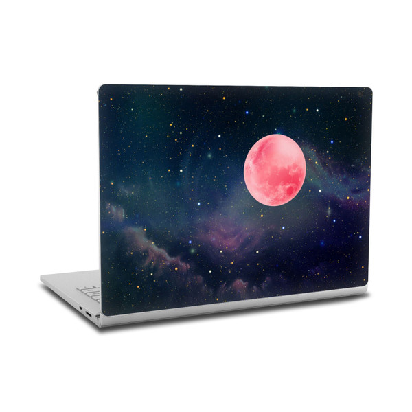 Cosmo18 Space Pink Moon Vinyl Sticker Skin Decal Cover for Microsoft Surface Book 2