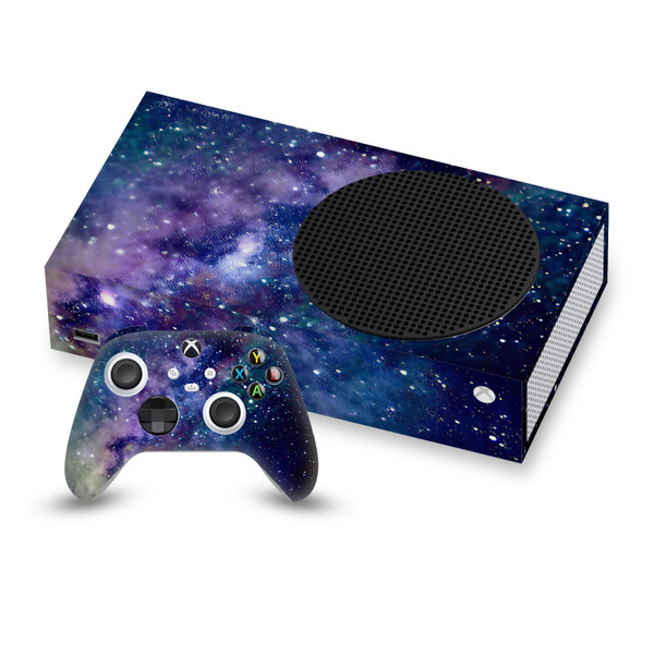 Cosmo18 Art Mix Galaxy Vinyl Sticker Skin Decal Cover for Microsoft Series S Console & Controller