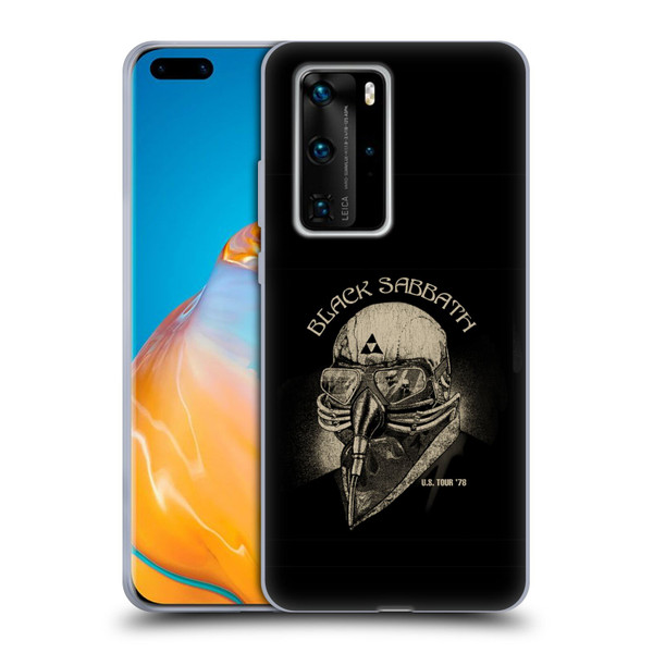 Black Sabbath Key Art US Tour 78 Soft Gel Case for Huawei P40 Pro / P40 Pro Plus 5G