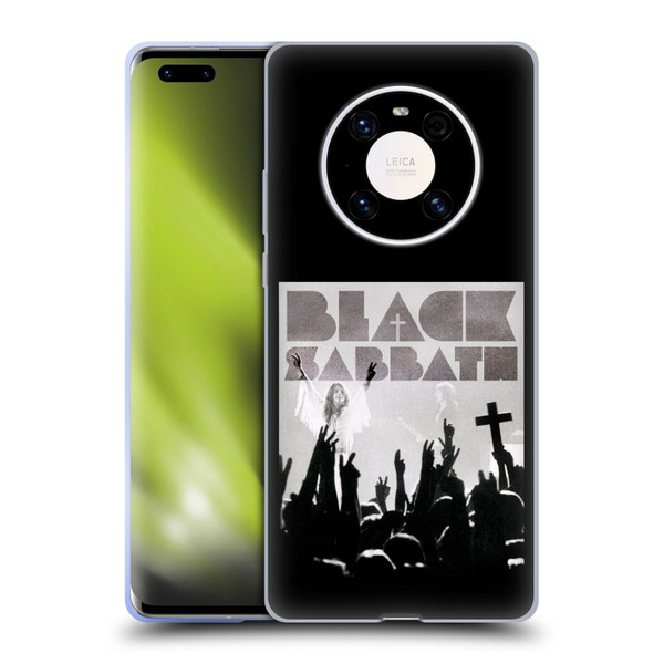 Black Sabbath Key Art Victory Soft Gel Case for Huawei Mate 40 Pro 5G