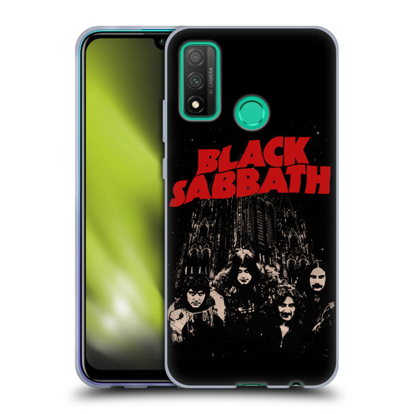 Black Sabbath Key Art Red Logo Soft Gel Case for Huawei P Smart (2020)