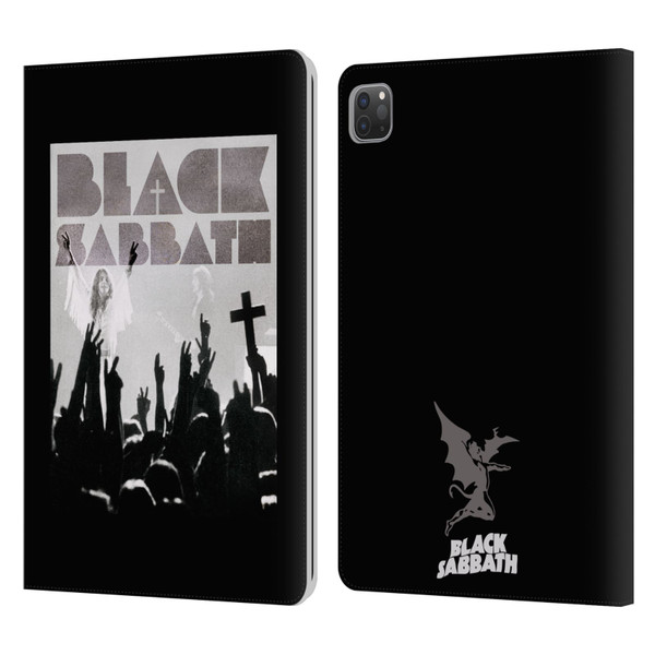 Black Sabbath Key Art Victory Leather Book Wallet Case Cover For Apple iPad Pro 11 2020 / 2021 / 2022