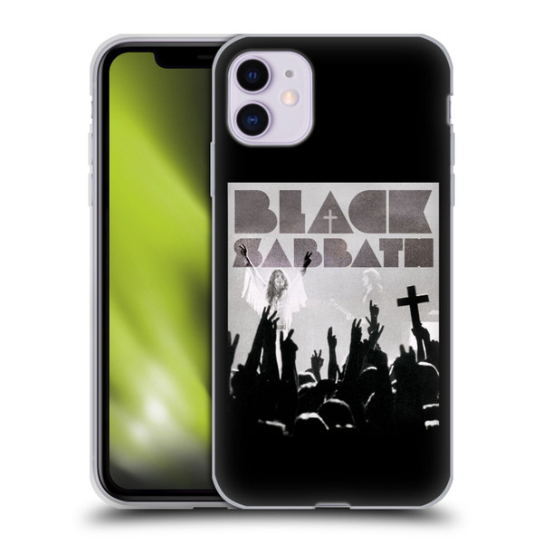 Black Sabbath Key Art Victory Soft Gel Case for Apple iPhone 11