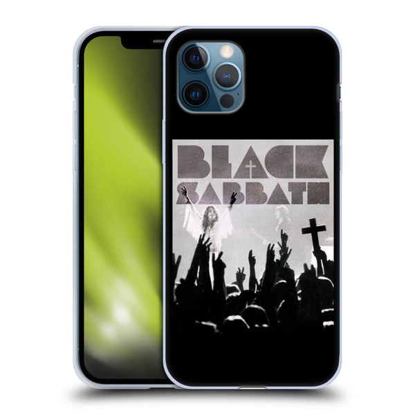 Black Sabbath Key Art Victory Soft Gel Case for Apple iPhone 12 / iPhone 12 Pro