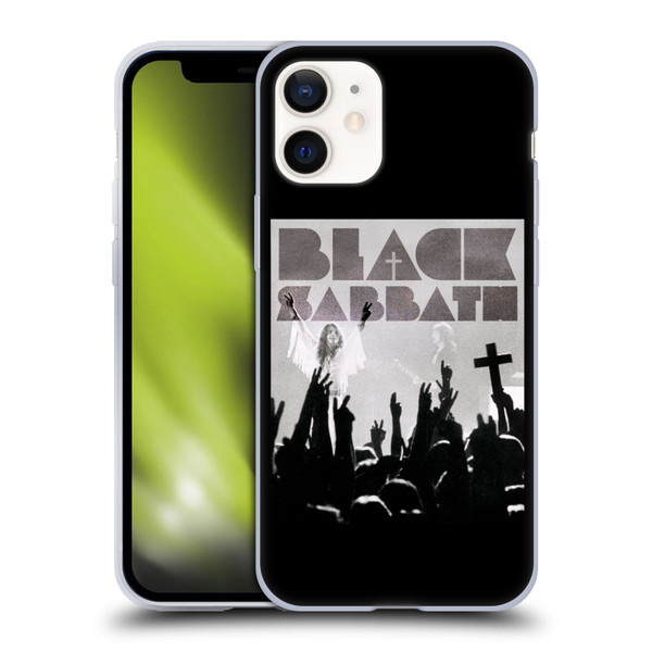Black Sabbath Key Art Victory Soft Gel Case for Apple iPhone 12 Mini