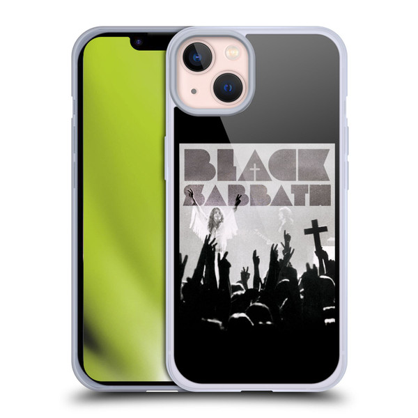 Black Sabbath Key Art Victory Soft Gel Case for Apple iPhone 13