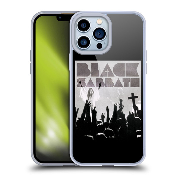 Black Sabbath Key Art Victory Soft Gel Case for Apple iPhone 13 Pro Max