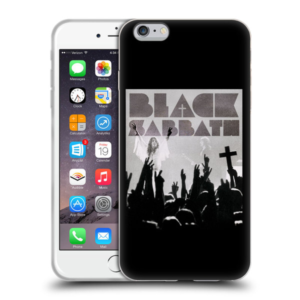 Black Sabbath Key Art Victory Soft Gel Case for Apple iPhone 6 Plus / iPhone 6s Plus