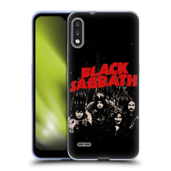 Black Sabbath Key Art Red Logo Soft Gel Case for LG K22