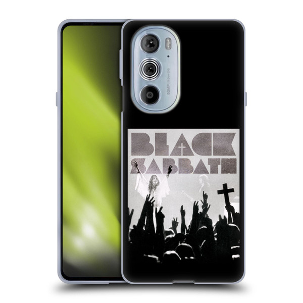 Black Sabbath Key Art Victory Soft Gel Case for Motorola Edge X30