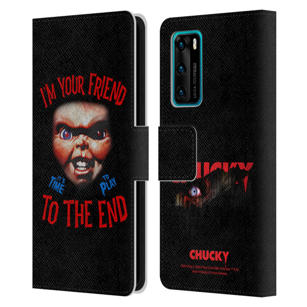 Child's Play Key Art Friend To The End Leather Book Wallet Case Cover For Huawei P40 5G