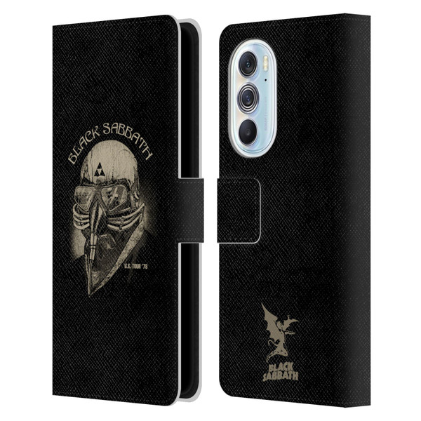 Black Sabbath Key Art US Tour 78 Leather Book Wallet Case Cover For Motorola Edge X30