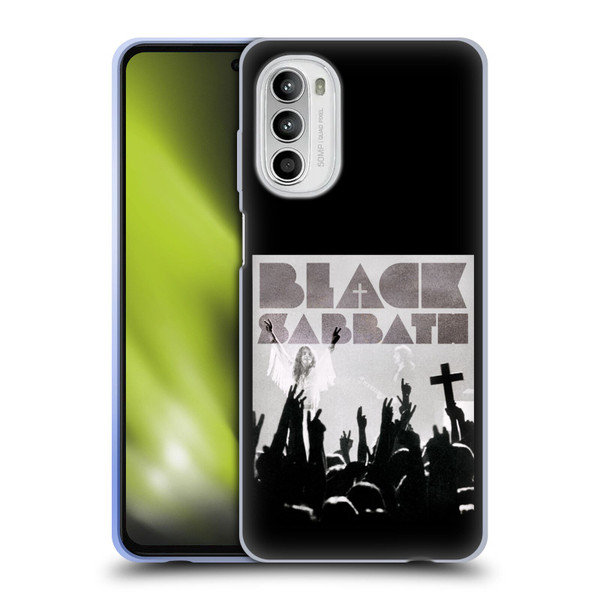Black Sabbath Key Art Victory Soft Gel Case for Motorola Moto G52