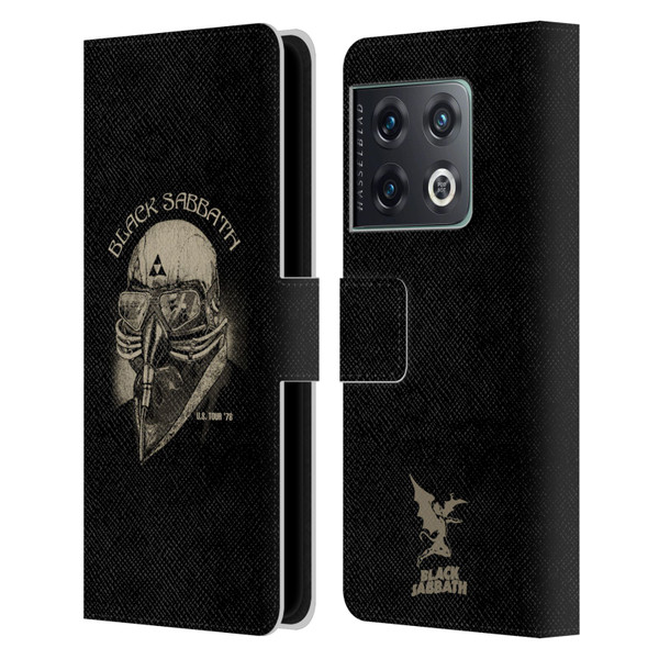 Black Sabbath Key Art US Tour 78 Leather Book Wallet Case Cover For OnePlus 10 Pro