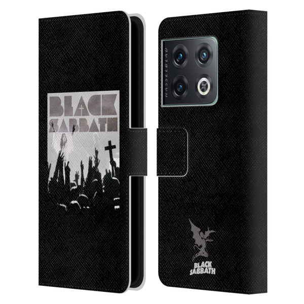 Black Sabbath Key Art Victory Leather Book Wallet Case Cover For OnePlus 10 Pro