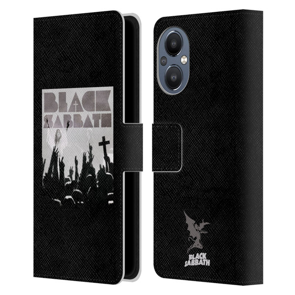 Black Sabbath Key Art Victory Leather Book Wallet Case Cover For OnePlus Nord N20 5G