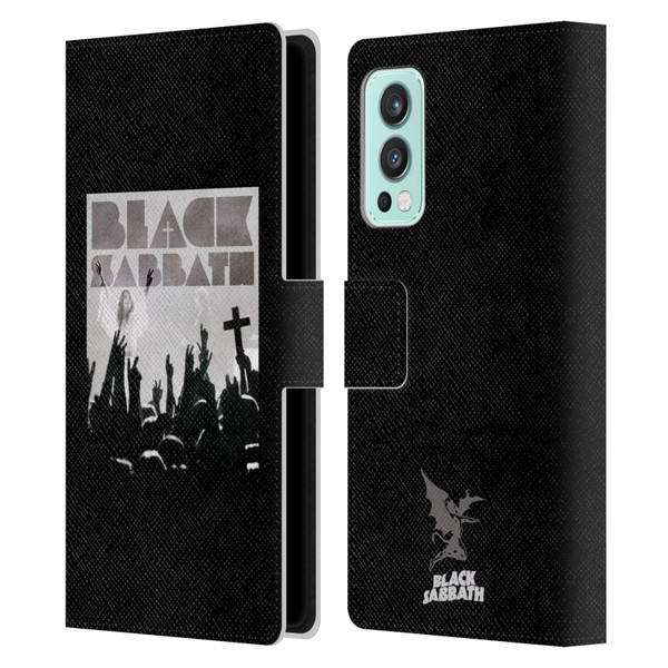 Black Sabbath Key Art Victory Leather Book Wallet Case Cover For OnePlus Nord 2 5G