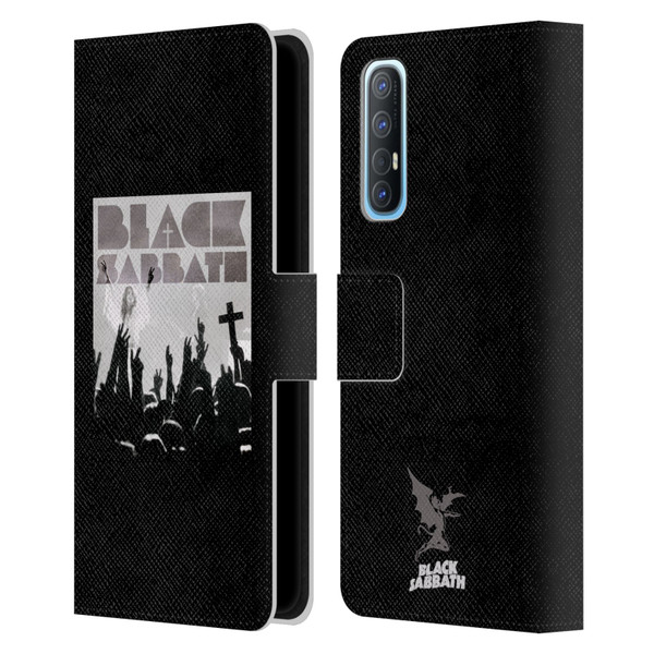 Black Sabbath Key Art Victory Leather Book Wallet Case Cover For OPPO Find X2 Neo 5G