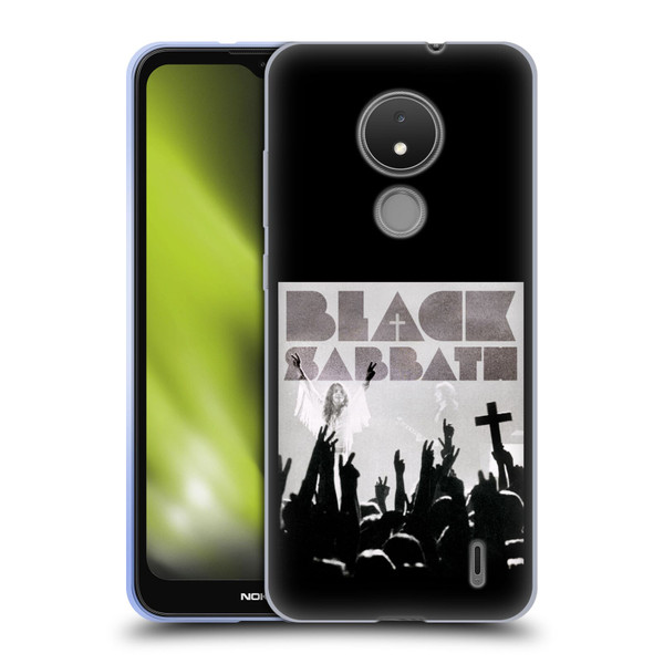 Black Sabbath Key Art Victory Soft Gel Case for Nokia C21