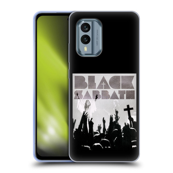 Black Sabbath Key Art Victory Soft Gel Case for Nokia X30