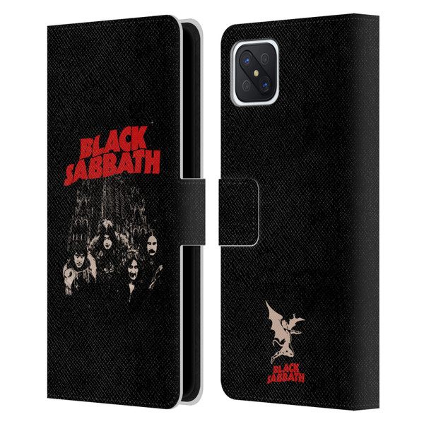 Black Sabbath Key Art Red Logo Leather Book Wallet Case Cover For OPPO Reno4 Z 5G