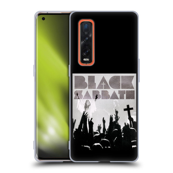 Black Sabbath Key Art Victory Soft Gel Case for OPPO Find X2 Pro 5G