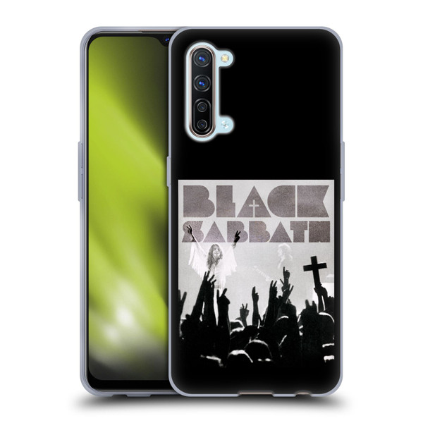 Black Sabbath Key Art Victory Soft Gel Case for OPPO Find X2 Lite 5G