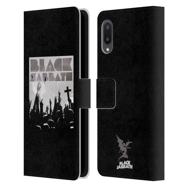 Black Sabbath Key Art Victory Leather Book Wallet Case Cover For Samsung Galaxy A02/M02 (2021)