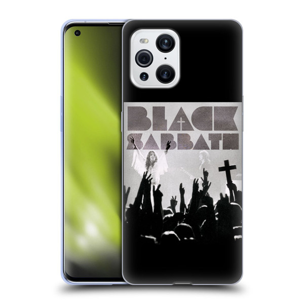 Black Sabbath Key Art Victory Soft Gel Case for OPPO Find X3 / Pro