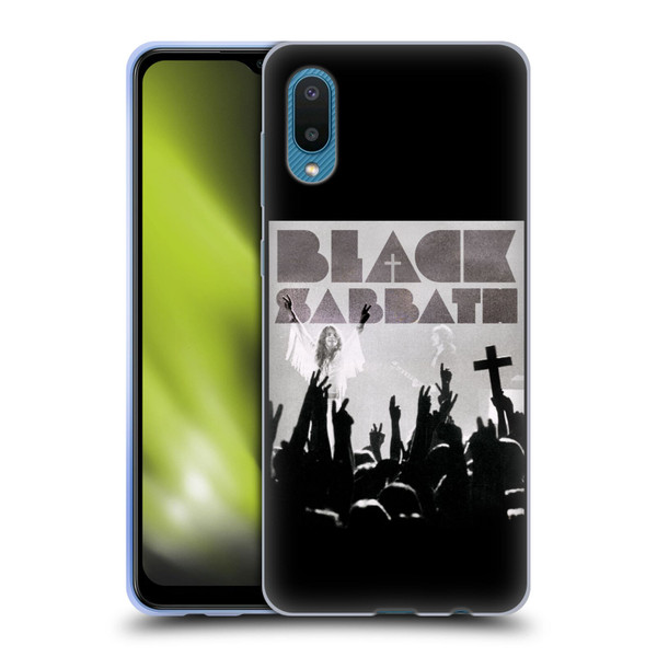 Black Sabbath Key Art Victory Soft Gel Case for Samsung Galaxy A02/M02 (2021)