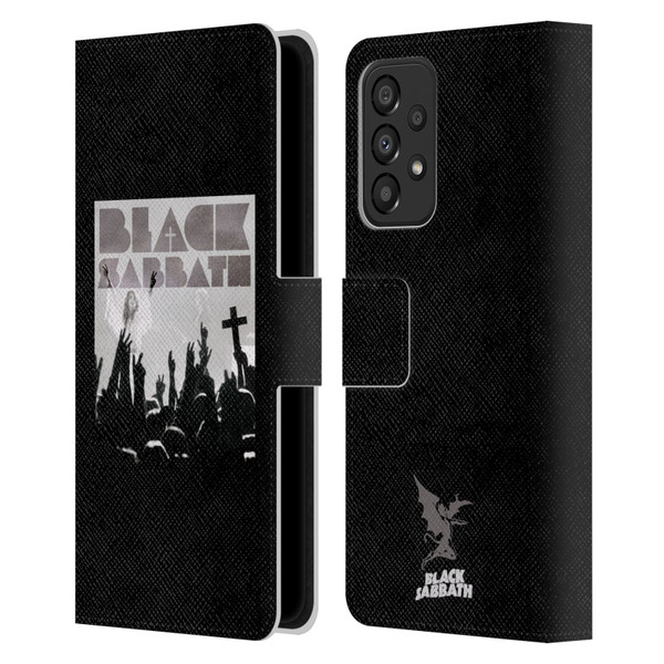 Black Sabbath Key Art Victory Leather Book Wallet Case Cover For Samsung Galaxy A33 5G (2022)