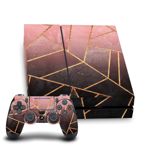 Elisabeth Fredriksson Art Mix Pink And Black Vinyl Sticker Skin Decal Cover for Sony PS4 Console & Controller