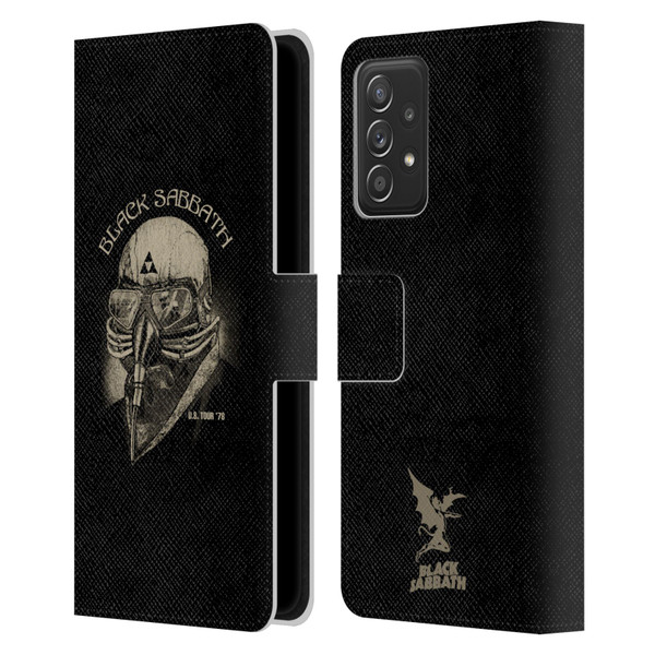 Black Sabbath Key Art US Tour 78 Leather Book Wallet Case Cover For Samsung Galaxy A53 5G (2022)