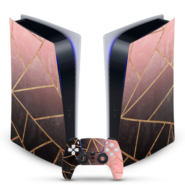 Elisabeth Fredriksson Art Mix Pink And Black Vinyl Sticker Skin Decal Cover for Sony PS5 Digital Edition Bundle