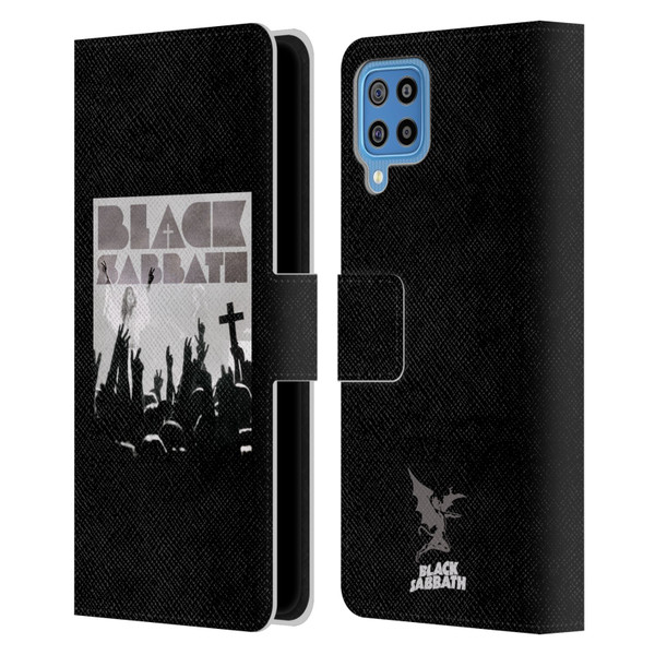 Black Sabbath Key Art Victory Leather Book Wallet Case Cover For Samsung Galaxy F22 (2021)