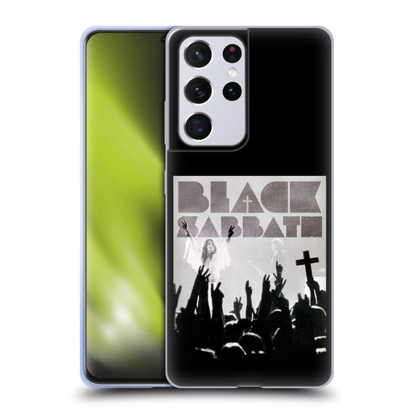 Black Sabbath Key Art Victory Soft Gel Case for Samsung Galaxy S21 Ultra 5G