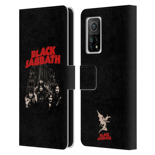 Black Sabbath Key Art Red Logo Leather Book Wallet Case Cover For Xiaomi Mi 10T 5G