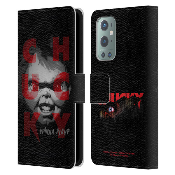 Child's Play Key Art Wanna Play 3 Leather Book Wallet Case Cover For OnePlus 9