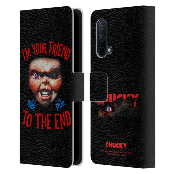 Child's Play Key Art Friend To The End Leather Book Wallet Case Cover For OnePlus Nord CE 5G