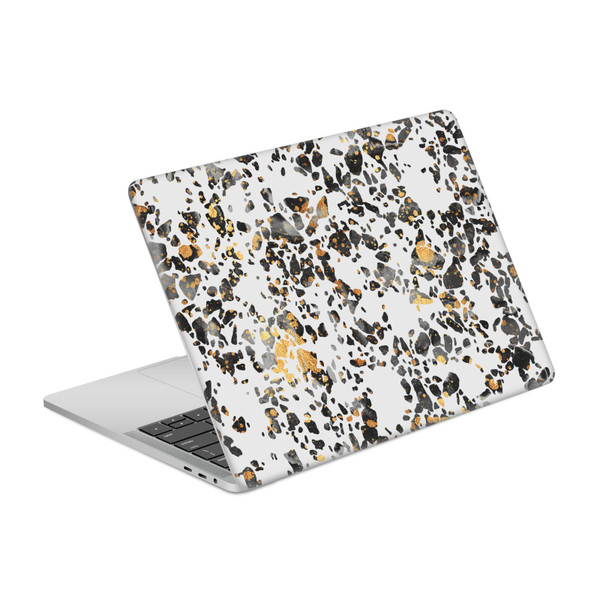 Elisabeth Fredriksson Sparkles Gold Speckled Terrazzo Vinyl Sticker Skin Decal Cover for Apple MacBook Pro 13" A2338