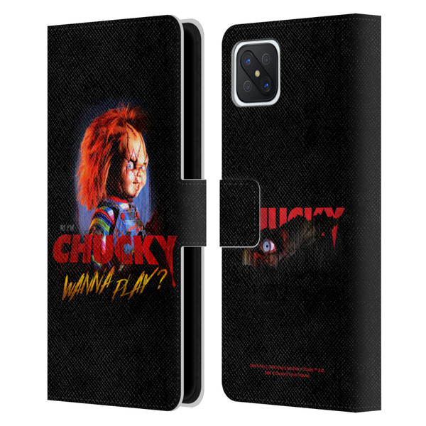 Child's Play Key Art Wanna Play 2 Leather Book Wallet Case Cover For OPPO Reno4 Z 5G
